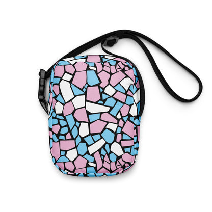 Trans Mosaic Crossbody Bag